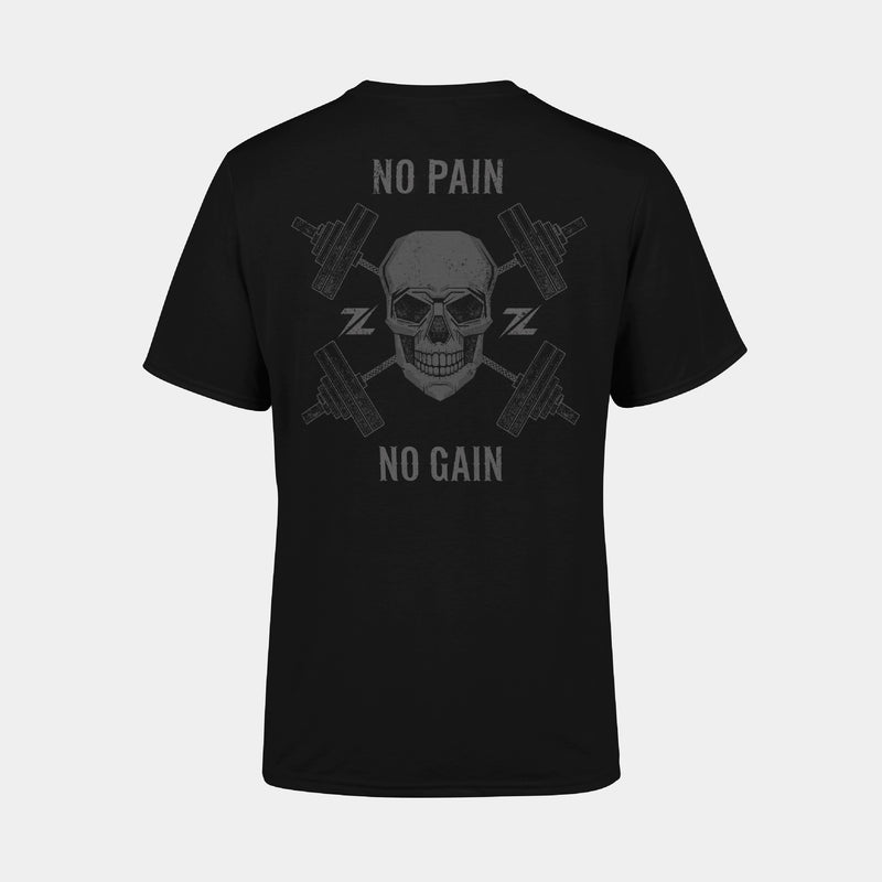 ZEUZ Basic T-Shirt - No Pain No Gain