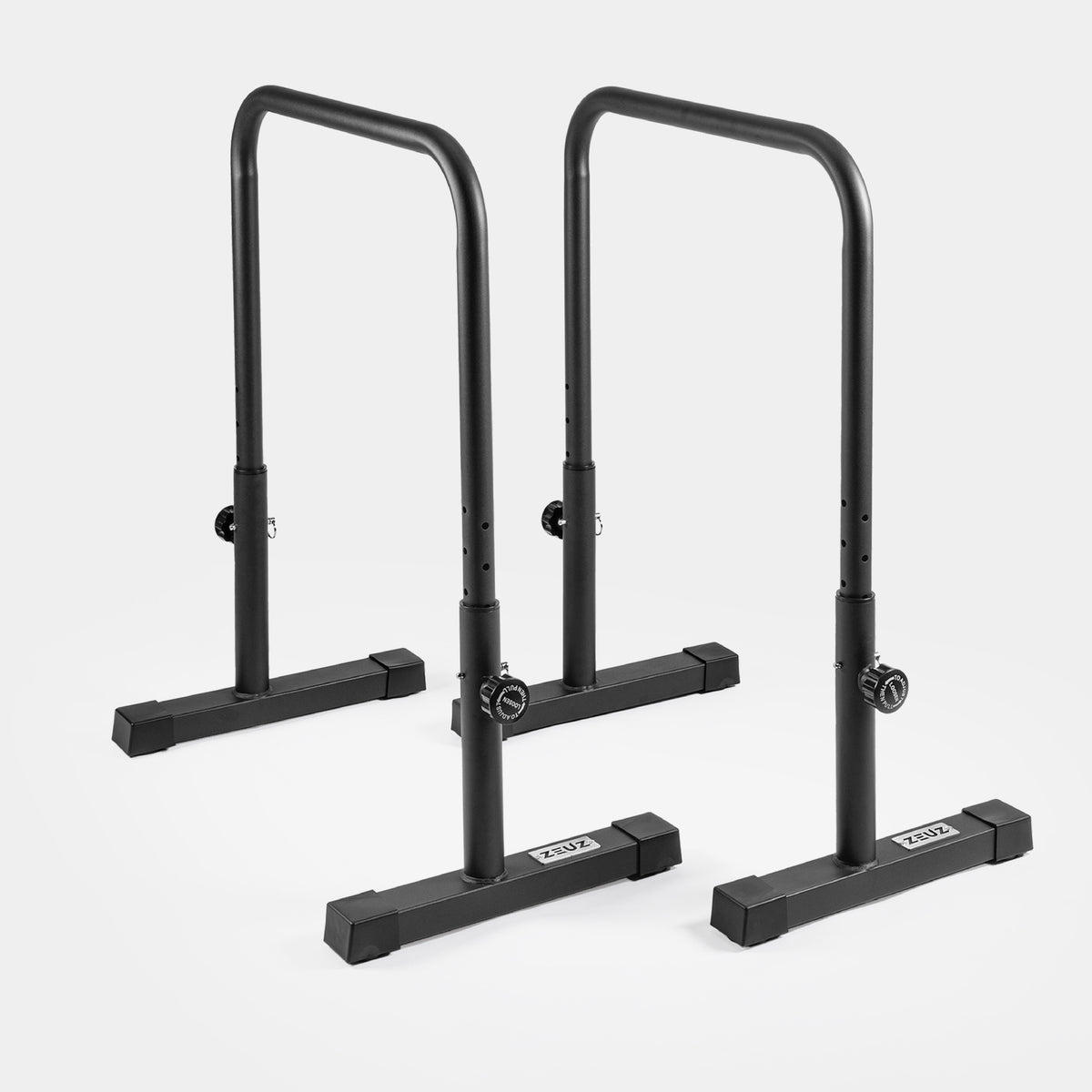 ZEUZ parallettes parallele regolabili in metallo - XL