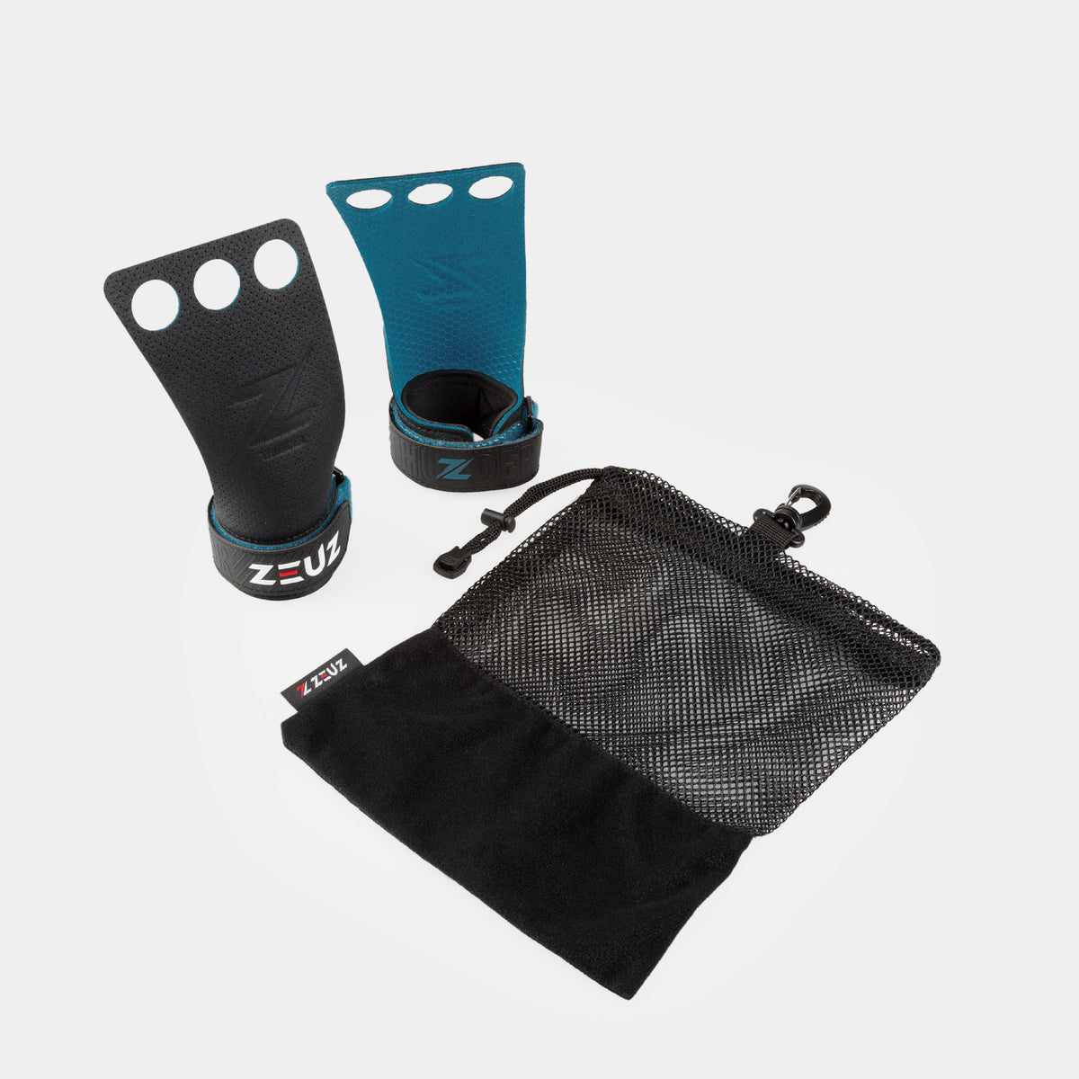 ZEUZ Thunder RX Grips - Microvezel