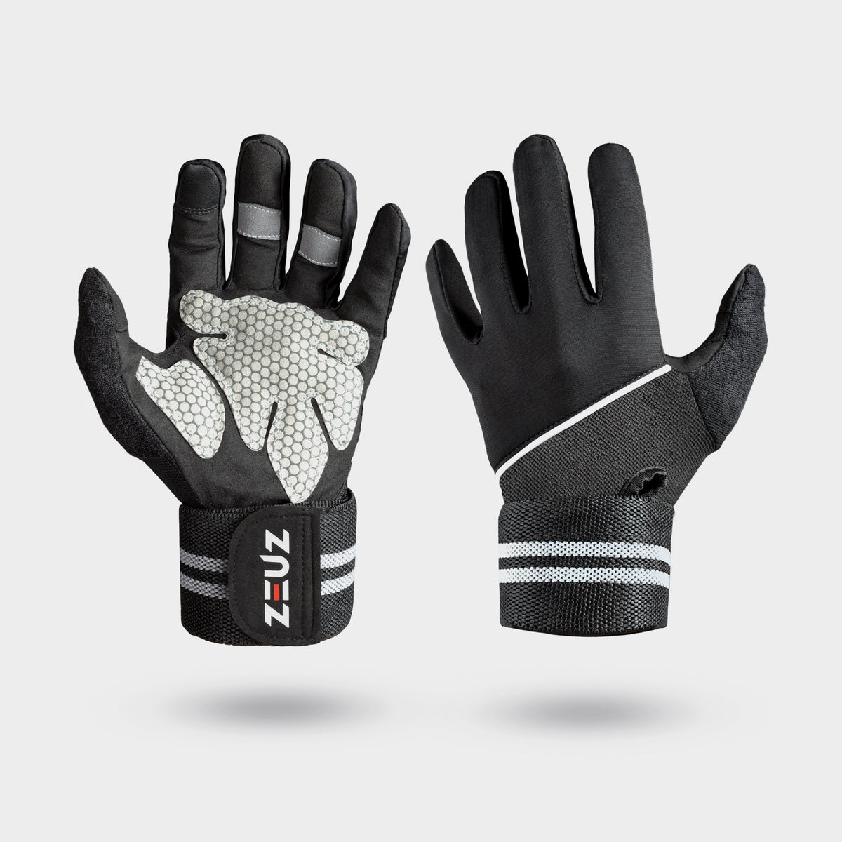 ZEUZ Fitnesshandschuhe - Ganze Hand - Lang
