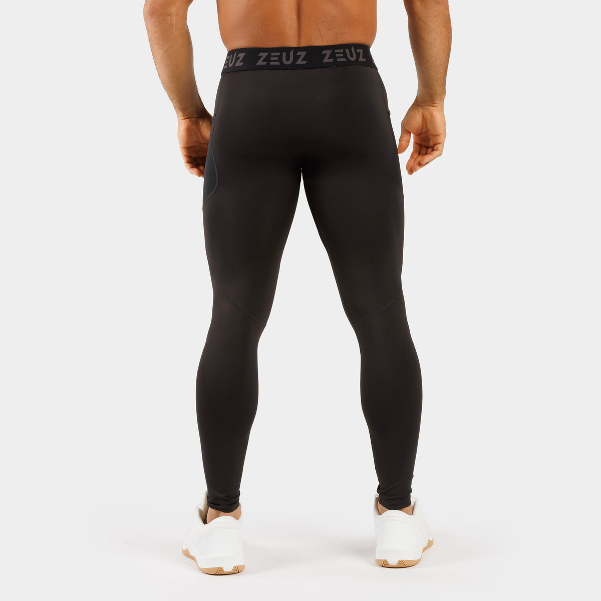 ZEUZ Legging de compression - Long - Homme