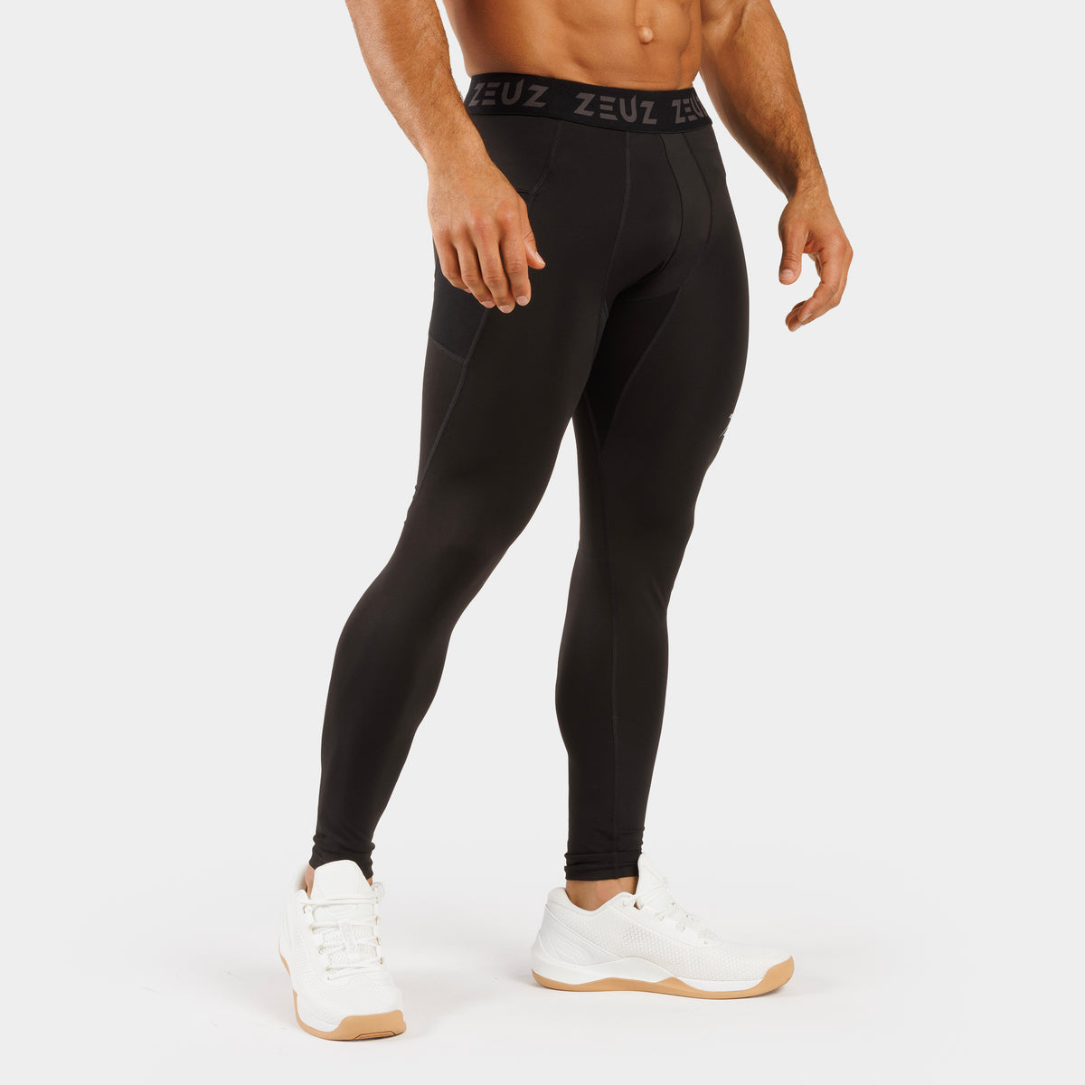 ZEUZ Legging de compression - Long - Homme