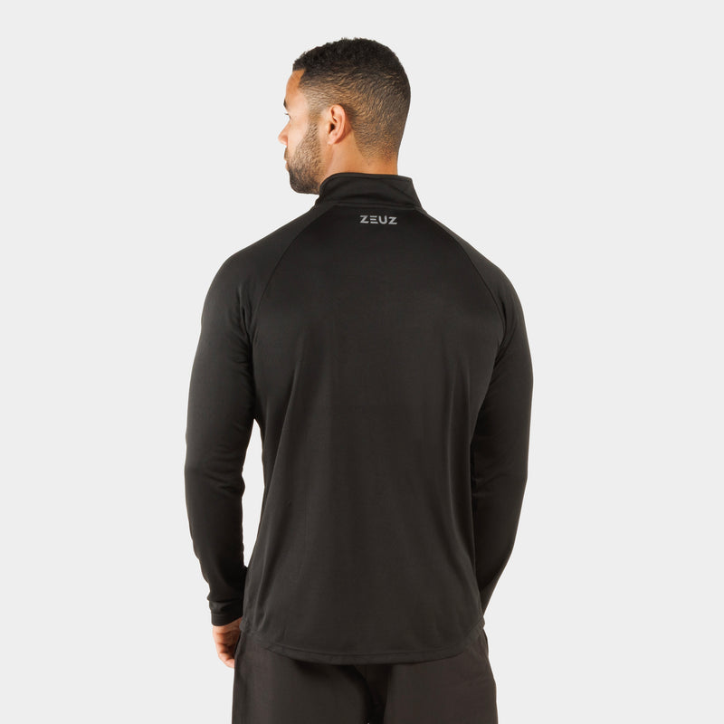ZEUZ Performance Training Langarmshirt - 1/4 Reißverschluss - Herren