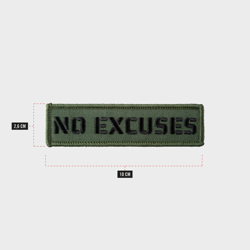 ZEUZ No Excuses Patch