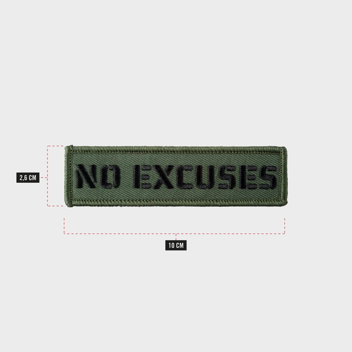ZEUZ No Excuses Patch