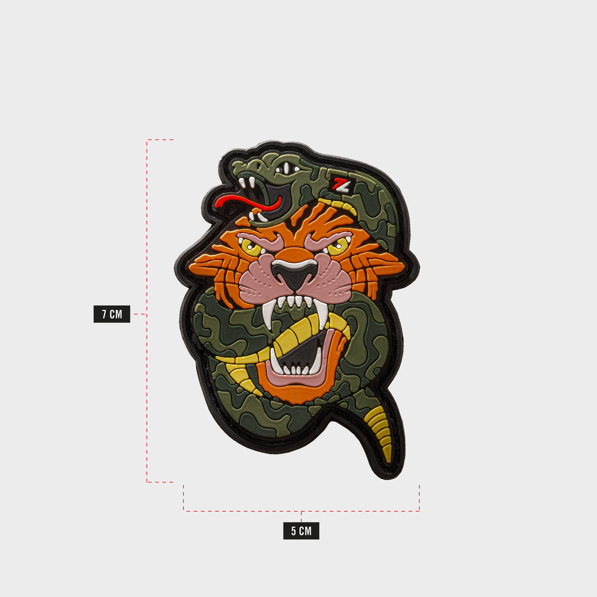 ZEUZ Serpente e Tigre Patch