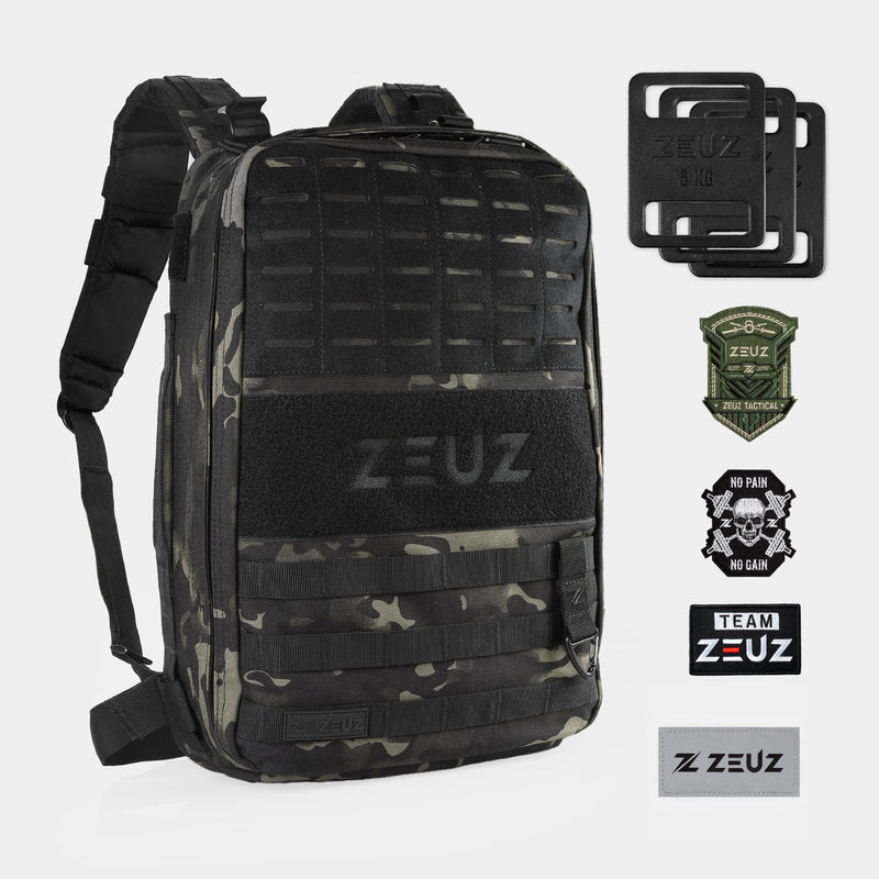 ZEUZ Rucking Backpack - 30 KG