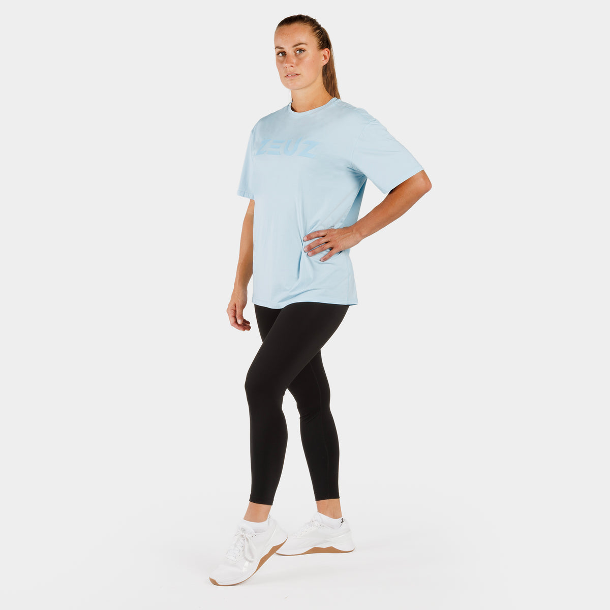 ZEUZ T-shirt d'entraînement surdimensionné - Femmes